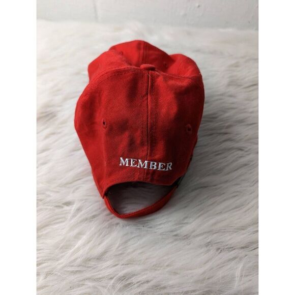 Disney Vacation‎ Club Red Hat Cap Adjustable w Embroidery - Picture 3 of 4